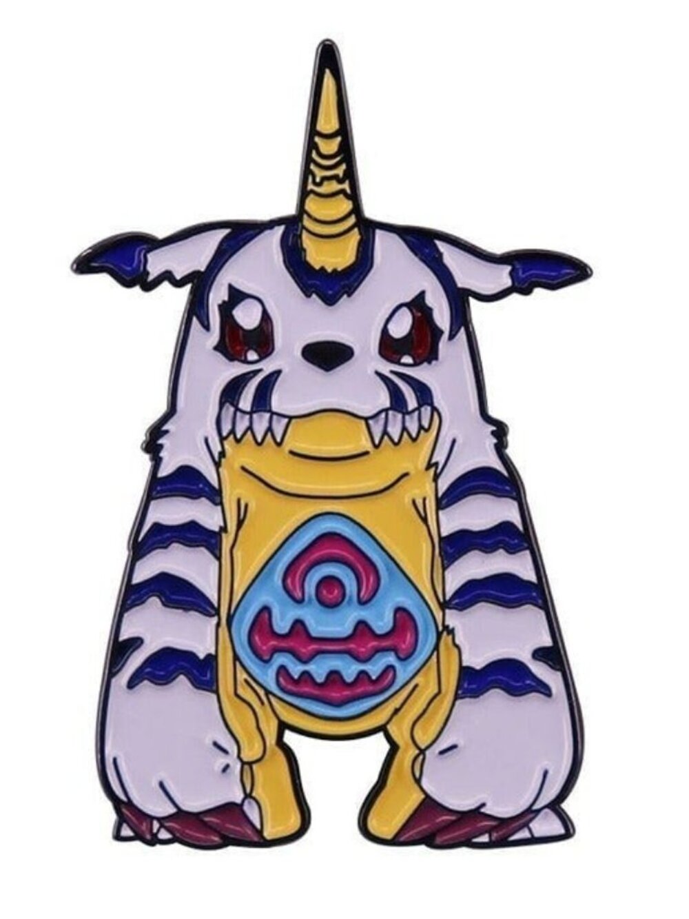 Adventurous Companion: Digimon Gabumon Enamel Pin